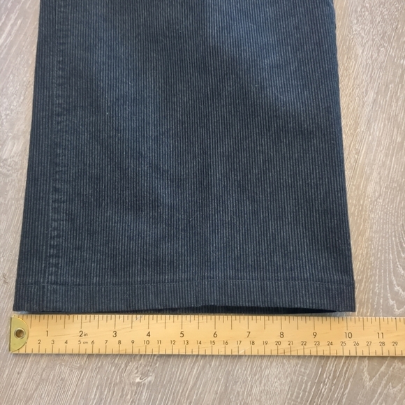 NWOT Guy Laroche Paris Pants Mens 38 Chino Black Stripe Business Formal Casual - Picture 13 of 13